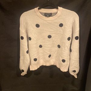 Medium, premise polka dot sweater